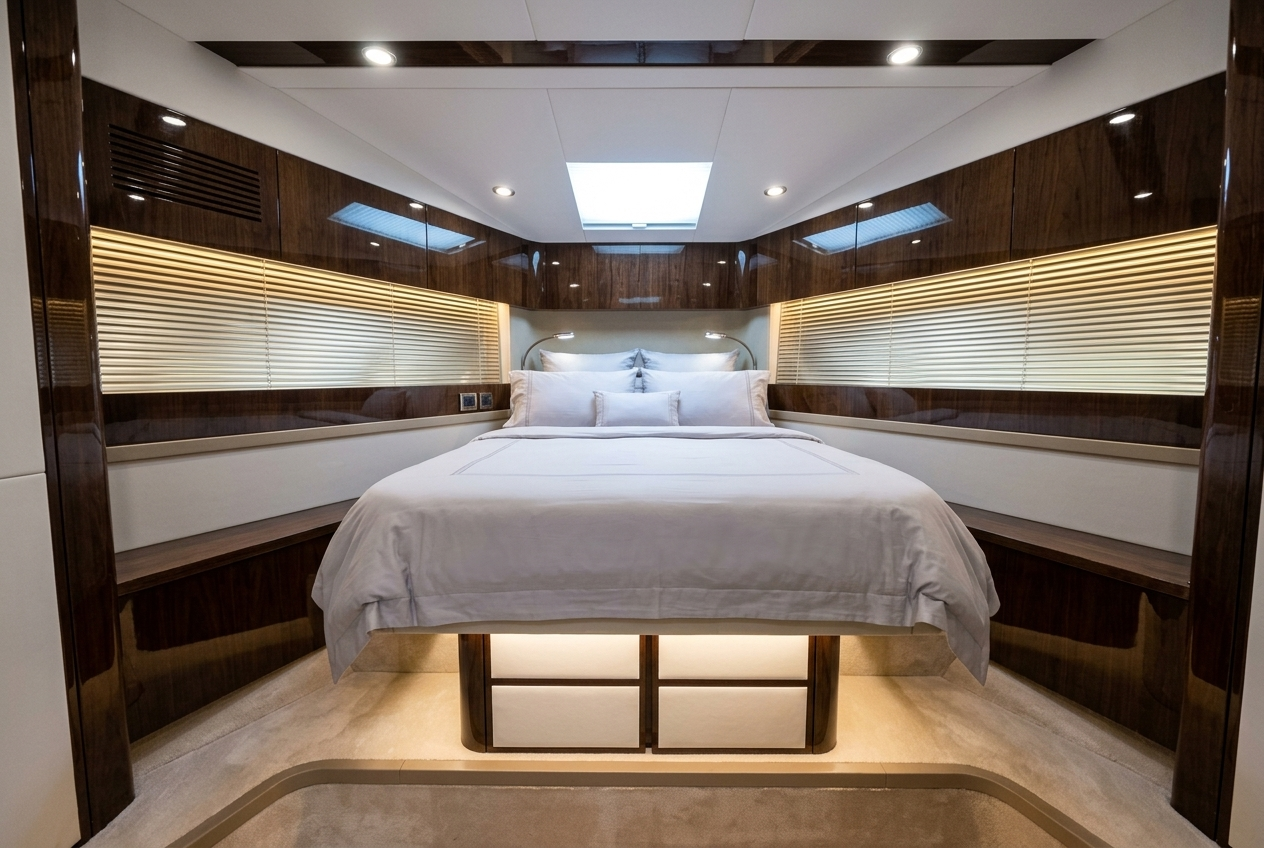 Master cabin — produced by Pulos